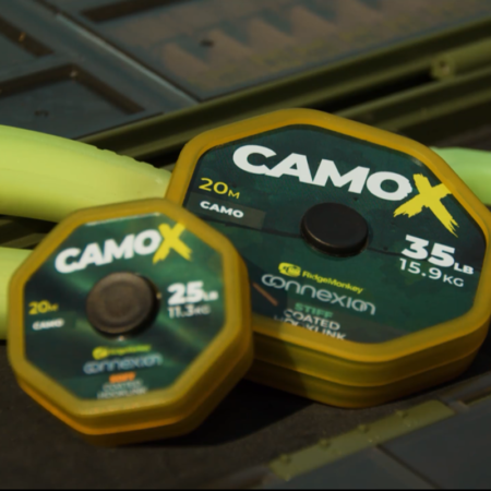 0mm3bcu2637617660562045668 RidgeMonkey Connexion CamoX Stiff Coated Hooklink